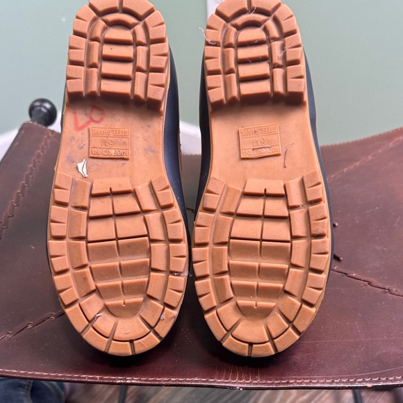 NWOT Totes Two-Tone Outdoor Duck Boots 6M - Picture 8 of 11